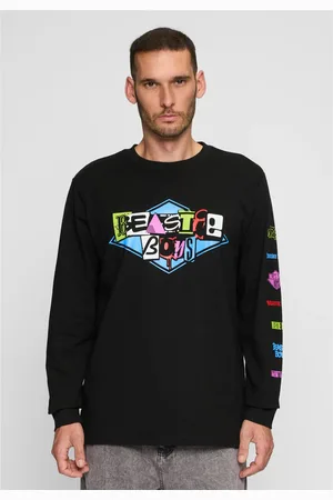 Merchcode Černý rukáv s logem Beastie Boys