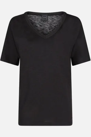 Geox Černé dámské tričko T-Shirt - Dámské