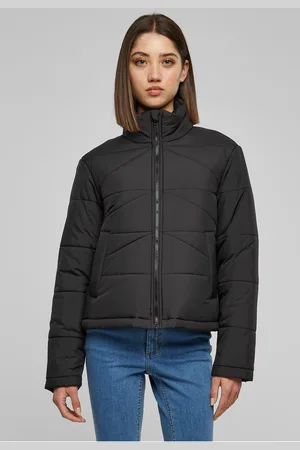 Urban classics Dámská bunda Arrow Puffer Jacket černá