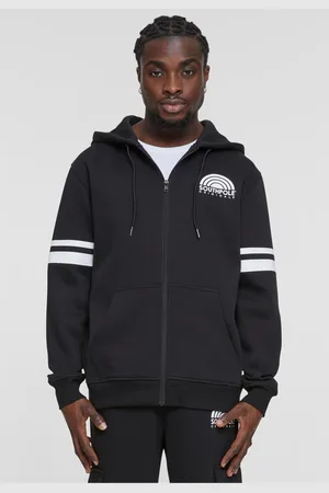 Southpole Pánská mikina College Zip Hoody /bílá