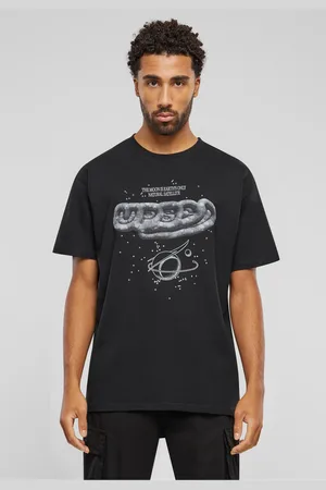 Mister Tee Tričko NASA Moon Oversize černé