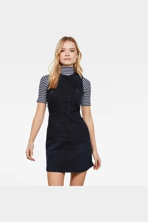 G-Star G-STAR Dress - Lynn 2-Zip Slim Dress Navy Blue