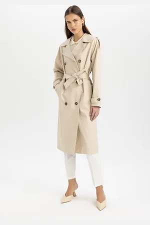 DeFacto Waterproof Regular Fit Trench Coat