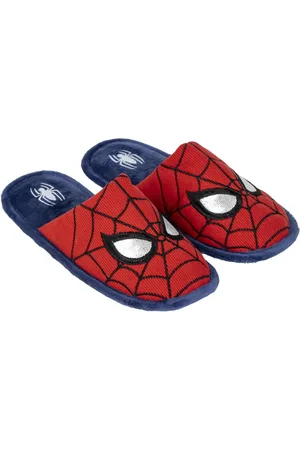 SPIDERMAN HOUSE SLIPPERS OPEN