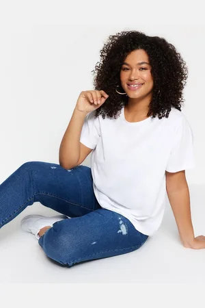 Trendyol Dámské tričko Plus-size