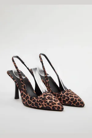 Trendyol Leopard Patterned Pointed Toe Brown Women