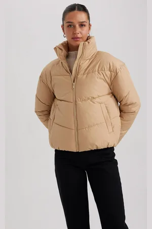 DeFacto Waterproof Relax Fit Stand Collar Puffer Jacket