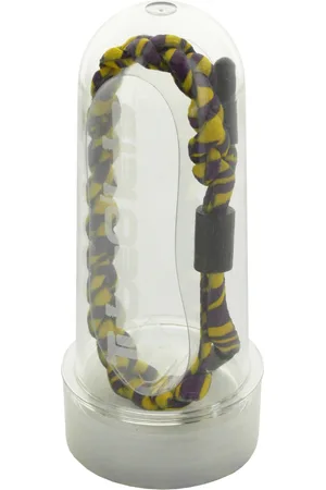 Tubelaces TubeBlet Zebra fialová/žlutá