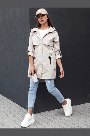 D-Street Kurtka parka damska STYLE QUEEN szara