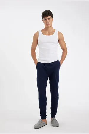 DeFacto Regular Fit Tied Waist Elastic Leg Pocket Pajama Bottoms