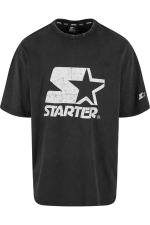 STARTER BLACK LABEL Pánské tričko Starter Logo Oversize Acid černé
