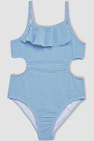 DeFacto Girl Striped Swimsuit