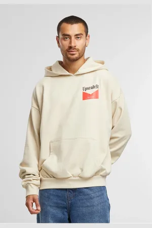 Mister Tee Pánská mikina s kapucí Live Bold Oversize Hoody písková