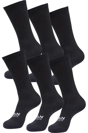 Urban classics Základní ponožky 6 párů černé