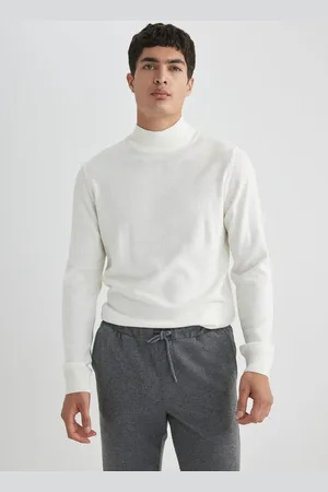 DeFacto Slim Fit Slim Fit Turtleneck Knitwear Sweater