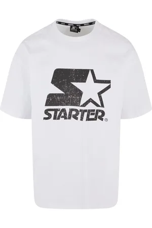 STARTER BLACK LABEL Pánské tričko Starter Logo Oversize Acid bílé