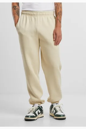 Urban classics Pánské tepláky Basic Essential krémové