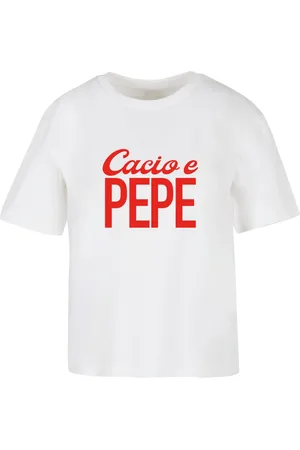 Mister Tee Dámské tričko Cacio E Pepe bílé