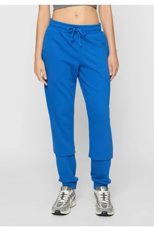 Urban classics Dámské tepláky Terry Basic modré