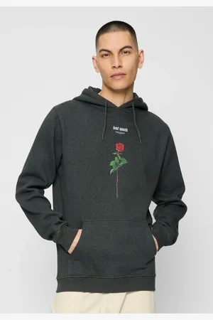 Mister Tee Dřevěné uhlí Lost Youth Rose Hoody