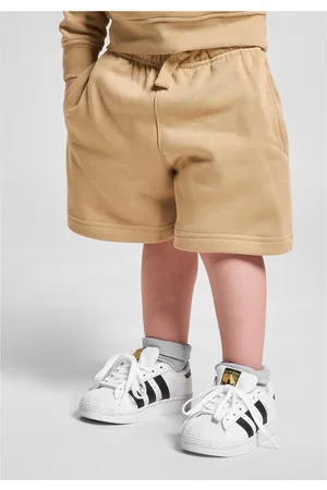 Urban classics Chlapecké Basic Sweatshorts unionbéžová