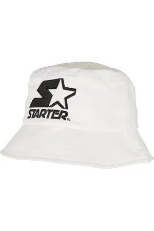 STARTER BLACK LABEL Basic Bucket Hat bílý