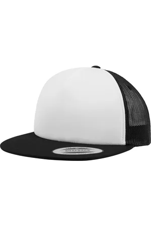 Flexfit Foam Trucker s bílou přední blk/wht/blk