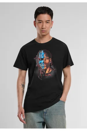 Mister Tee Half Face Tee černé