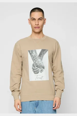 Mister Tee Důvěra 2.0 Crewneck darksand