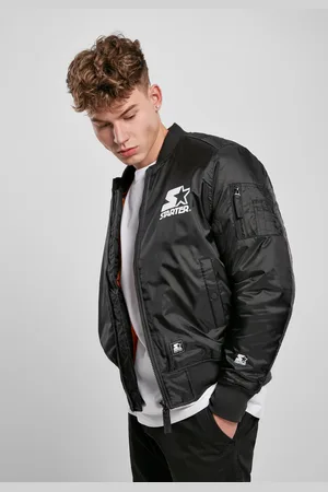 STARTER BLACK LABEL Bunda Starter The Classic Logo Bomber Jacket černá