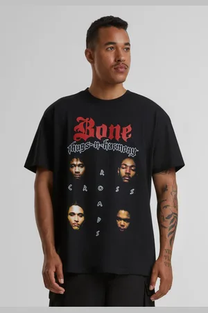 Merchcode Bone-Thugs-N-Harmony Crossroads Oversize tričko černé