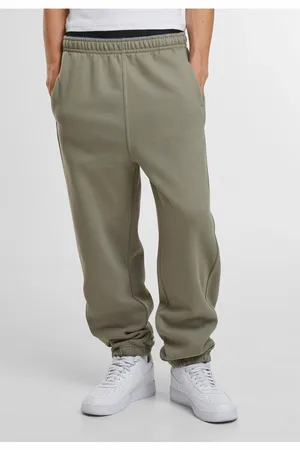 Urban classics Pánské základní tepláky zelené