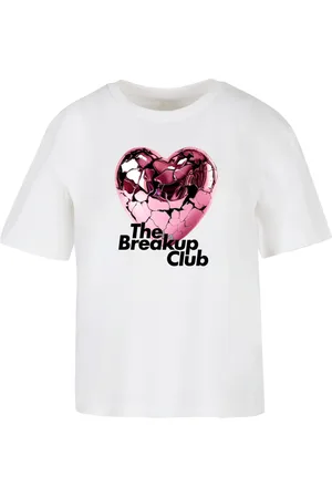 Mister Tee Dámské tričko The Breakup Club bílé