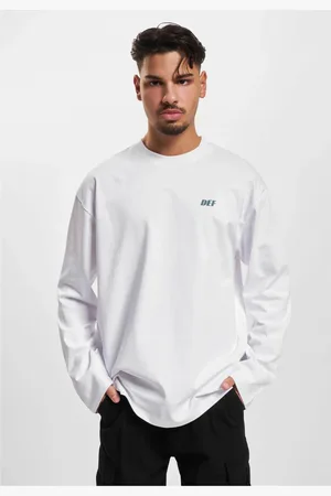 DEF Pánská mikina Everyday Longsleeve bílá