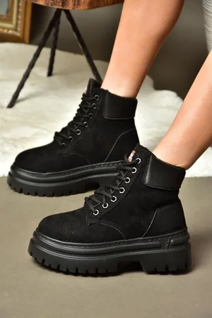 Fox R973988902 Black Suede Women