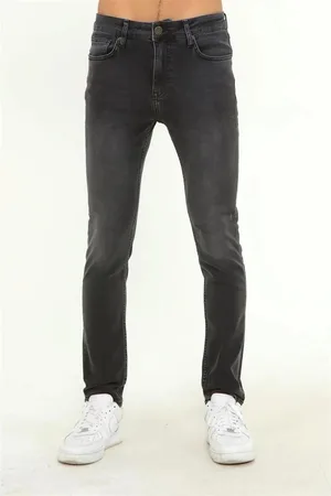 Dewberry 49153 Expl Skinny Fit Mens Jeans-ANTHRACITE