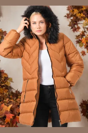 Dewberry Z6759 LADIES COAT-PLAIN PLATE