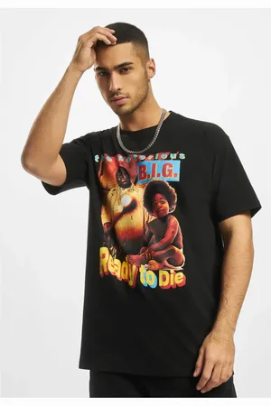 Mister Tee Biggie Ready To Die Oversize tričko černé