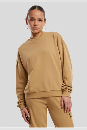 Urban classics Dámská mikina Light Terry - unionbéžový