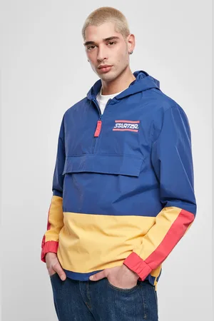 STARTER BLACK LABEL Starter Multicolored Logo Windbreaker červená/ /žlutá