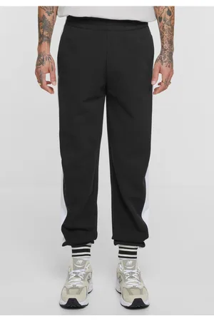 Urban classics Pánské tepláky Retro Track Pants - černé