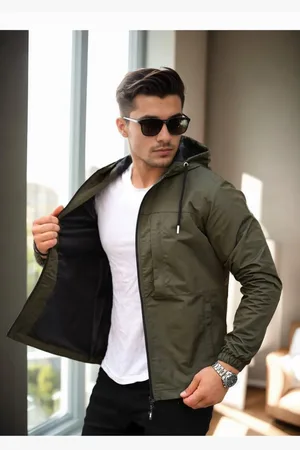 Dewberry 40788 Mens Seasonal Coat-Khaki