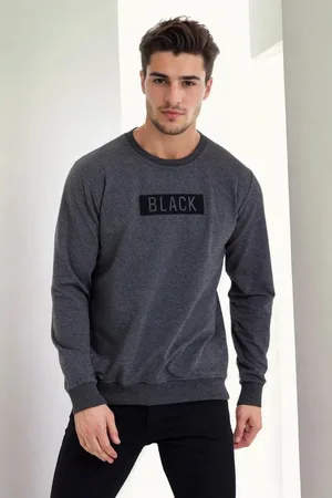 Dewberry 60865 3d Printed Mens Winter Sweatshirt-ANTHRACITE