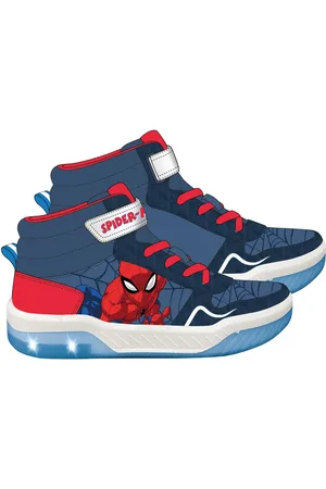 SPIDERMAN SPORTY SHOES PVC SOLE WITH LIGHTS