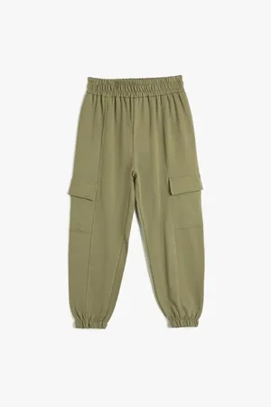 Koton 4wkg40149ak Dívčí tepláky Khaki