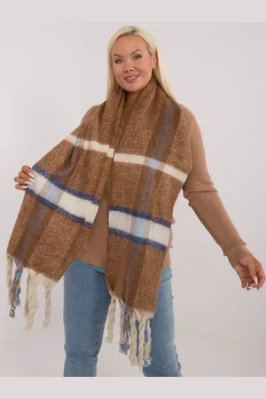 Wool Fashion Italia Scarf-AT-SZ-2315.33-brown