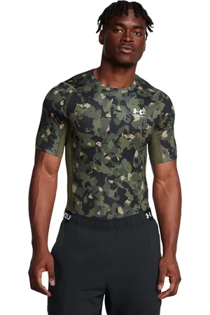 Under Armour UA HG Armour Prtd SS-GRN