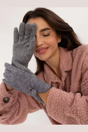 Wool Fashion Italia Gloves-AT-RK-23903.55-gray
