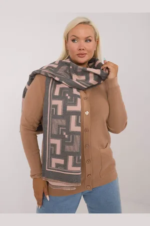 Wool Fashion Italia Scarf-AT-SZ-23158.32-grey-pink