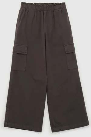 GAP Dětské široké kalhoty - Holky